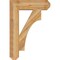 Ekena Millwork Westlake Craftsman Rough Sawn Bracket, Western Red Cedar, 6"W x 26"D x 38"H BKT06X26X38WTL04RWR - alternate 3